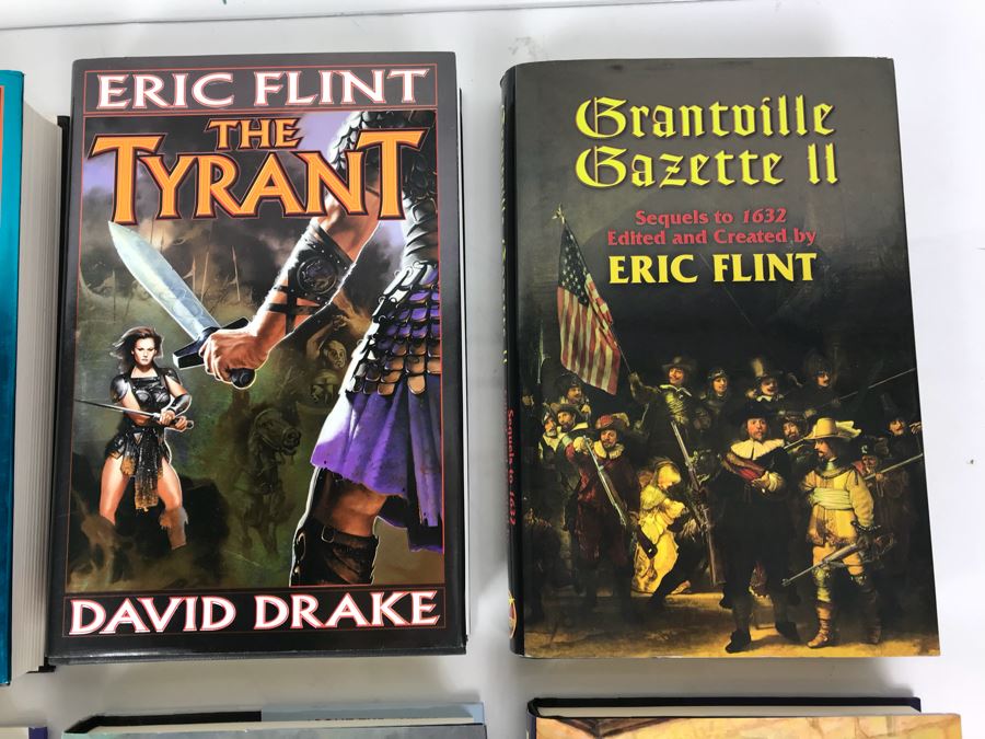 (8) First Printing Hardcover Books By Eric Flint [Photo 3]