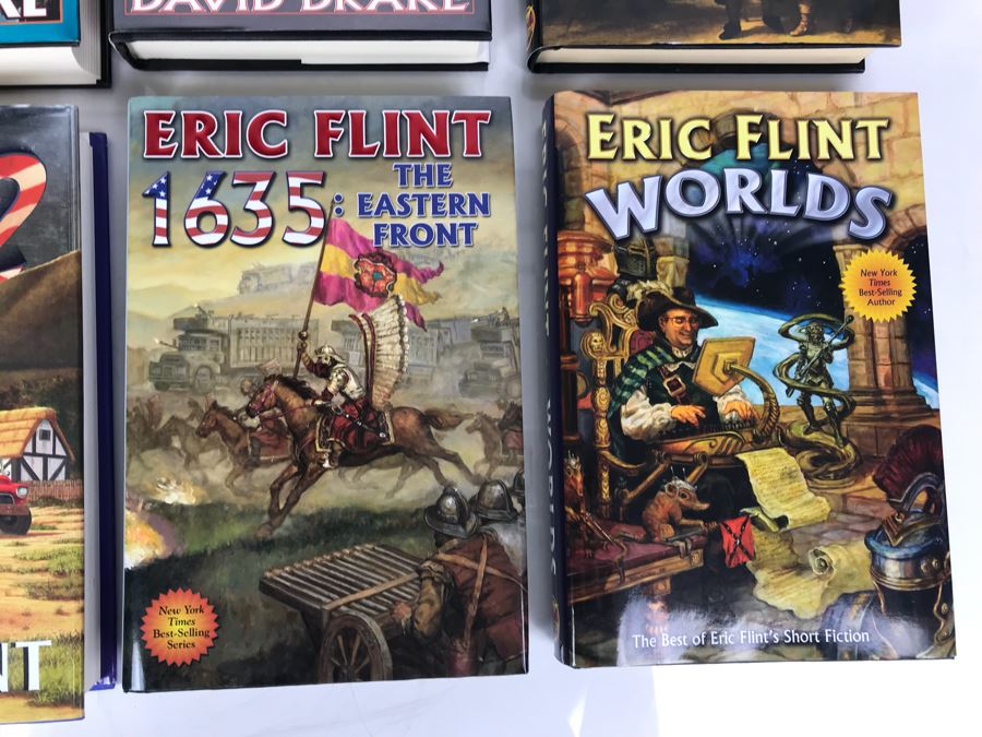 (8) First Printing Hardcover Books By Eric Flint [Photo 5]