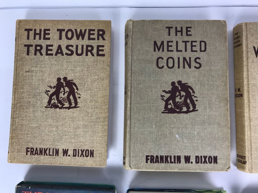 (10) Vintage Hardy Boys Hardcover Books [Photo 2]