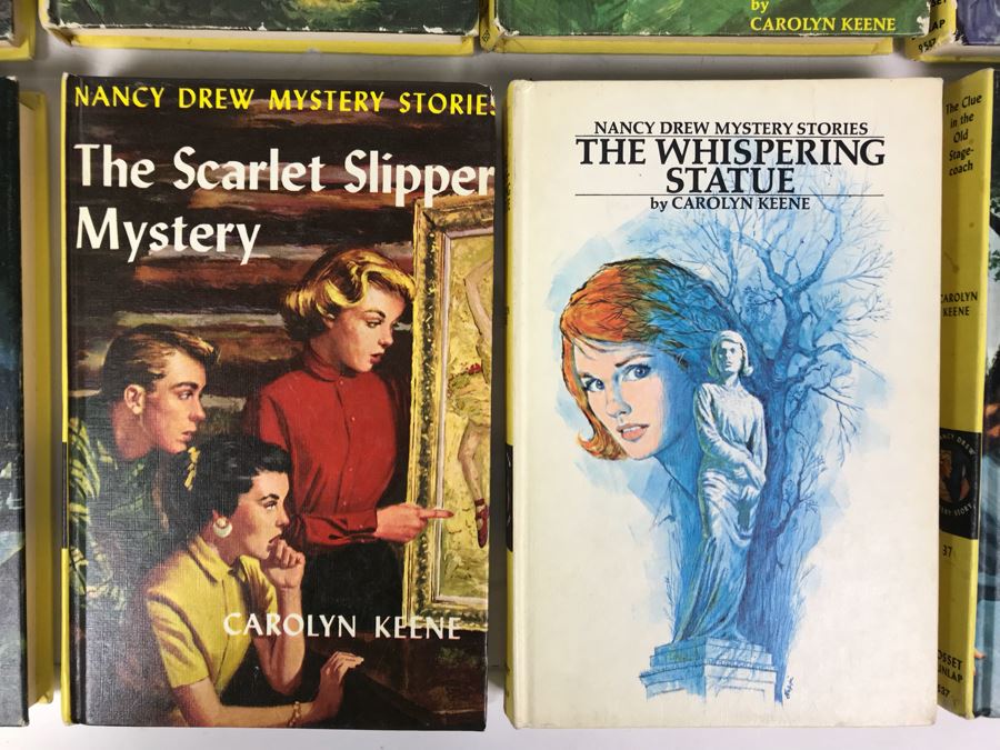 (18) Vintage Nancy Drew Mystery Stories Hardcover Books [Photo 8]