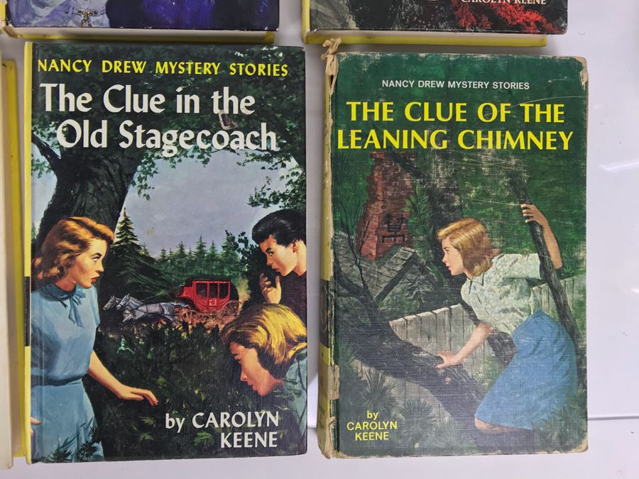 (18) Vintage Nancy Drew Mystery Stories Hardcover Books [Photo 10]