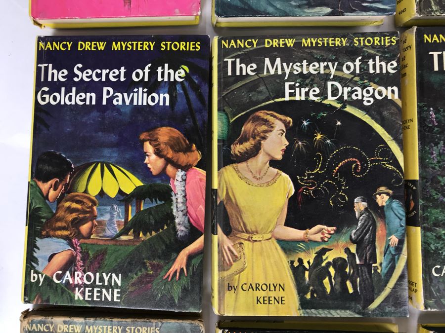 (18) Vintage Nancy Drew Mystery Stories Hardcover Books [Photo 6]