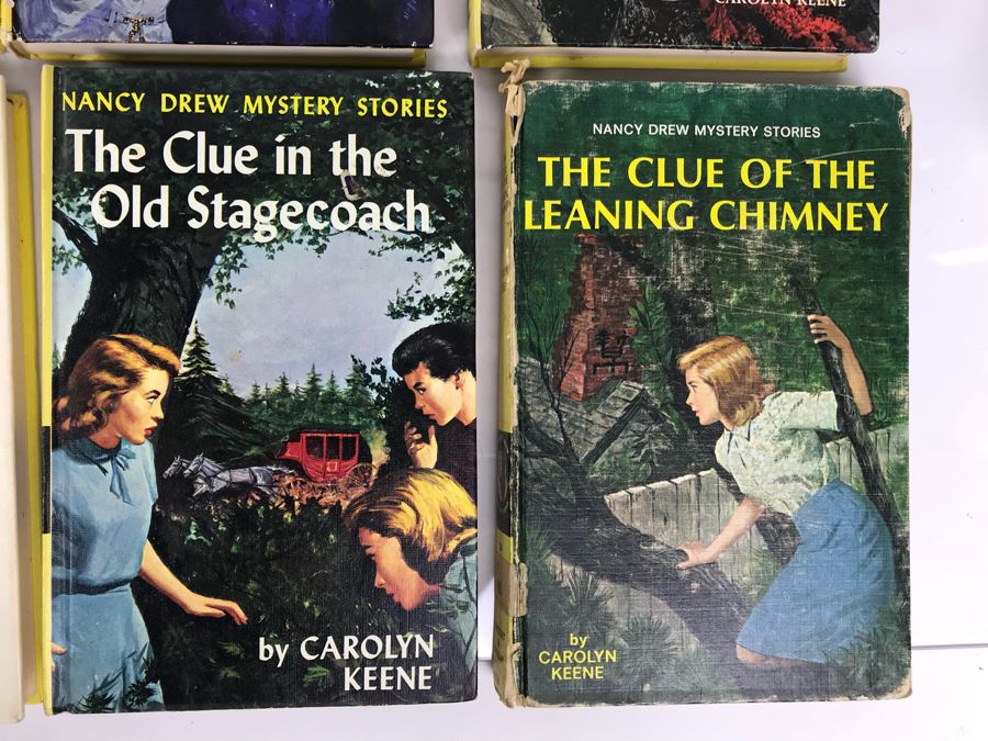 (18) Vintage Nancy Drew Mystery Stories Hardcover Books [Photo 9]