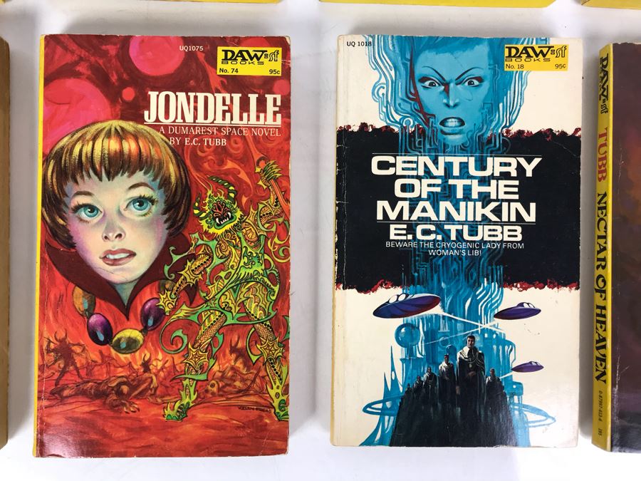 (12) Paperback Books By E. C. Tubb [Photo 7]
