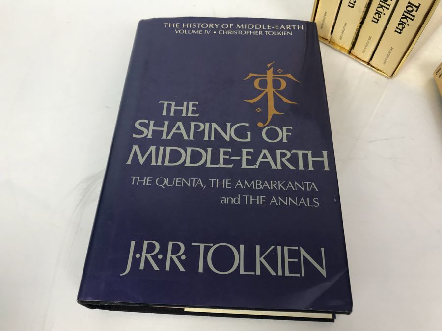 J. R. R. Tolkien Paperback Book Set Which Includes 'The Hobbit' And 'The Fellowship Of The Ring', Paperback Book 'The Tolkien Reader' And 'The Shaping Of Middle-Earth' [Photo 4]
