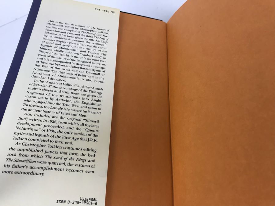 J. R. R. Tolkien Paperback Book Set Which Includes 'The Hobbit' And 'The Fellowship Of The Ring', Paperback Book 'The Tolkien Reader' And 'The Shaping Of Middle-Earth' [Photo 7]