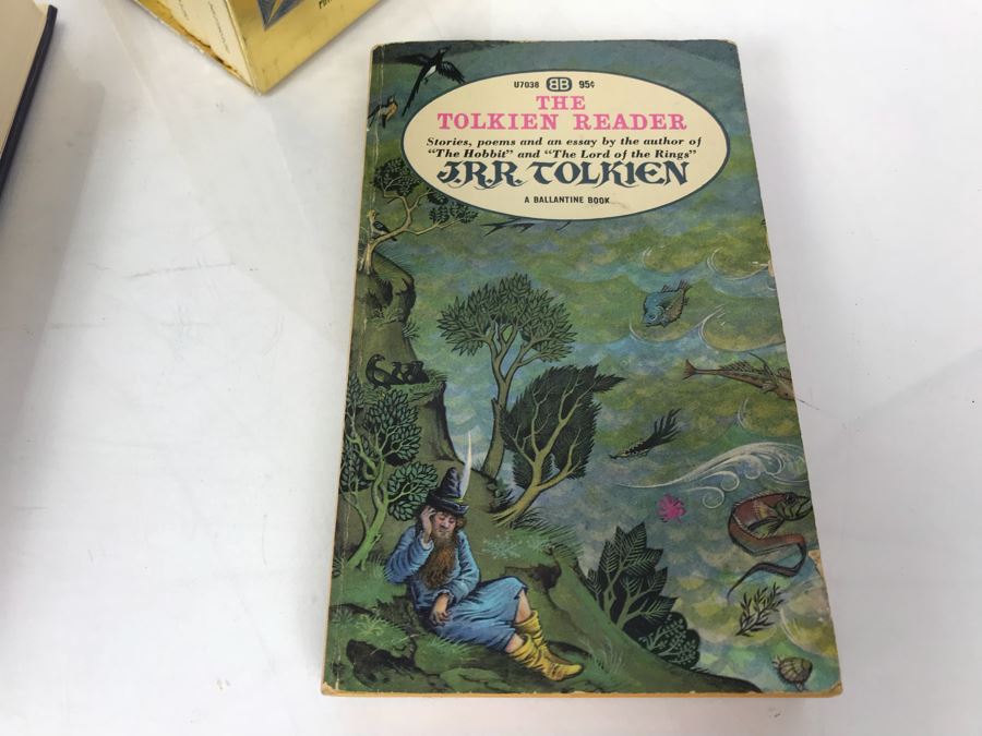 J. R. R. Tolkien Paperback Book Set Which Includes 'The Hobbit' And 'The Fellowship Of The Ring', Paperback Book 'The Tolkien Reader' And 'The Shaping Of Middle-Earth' [Photo 3]