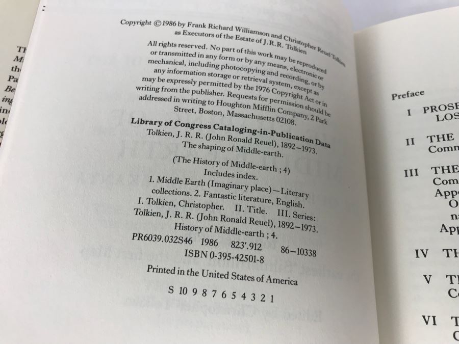 J. R. R. Tolkien Paperback Book Set Which Includes 'The Hobbit' And 'The Fellowship Of The Ring', Paperback Book 'The Tolkien Reader' And 'The Shaping Of Middle-Earth' [Photo 6]