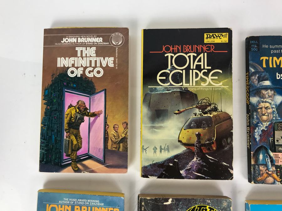 (11) Paperback Books By John Brunner [Photo 2]