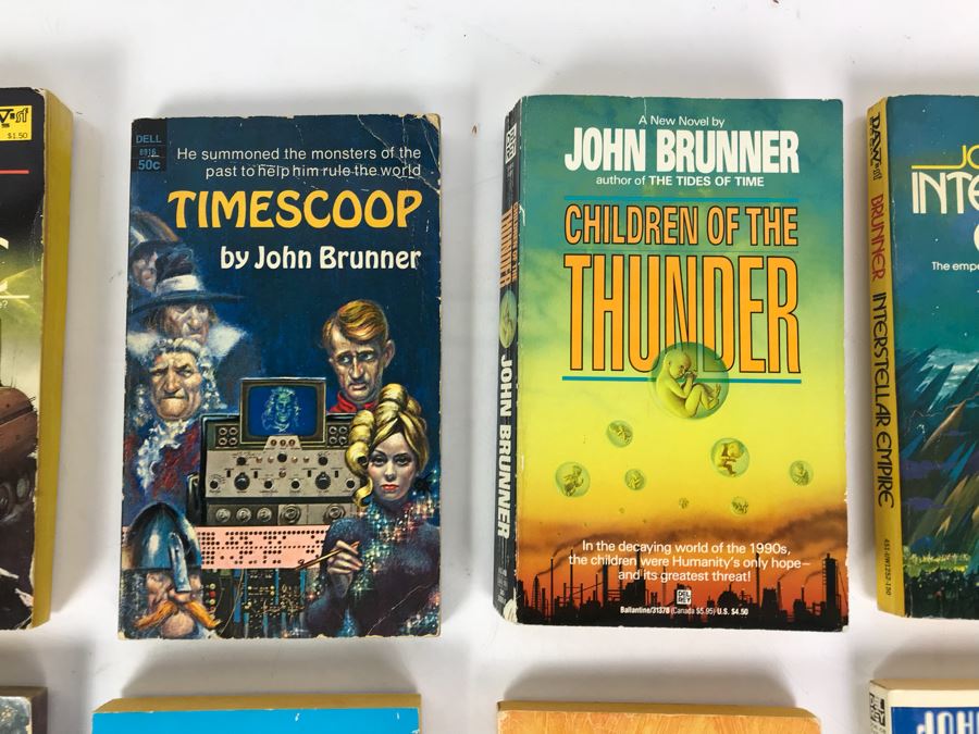 (11) Paperback Books By John Brunner [Photo 3]