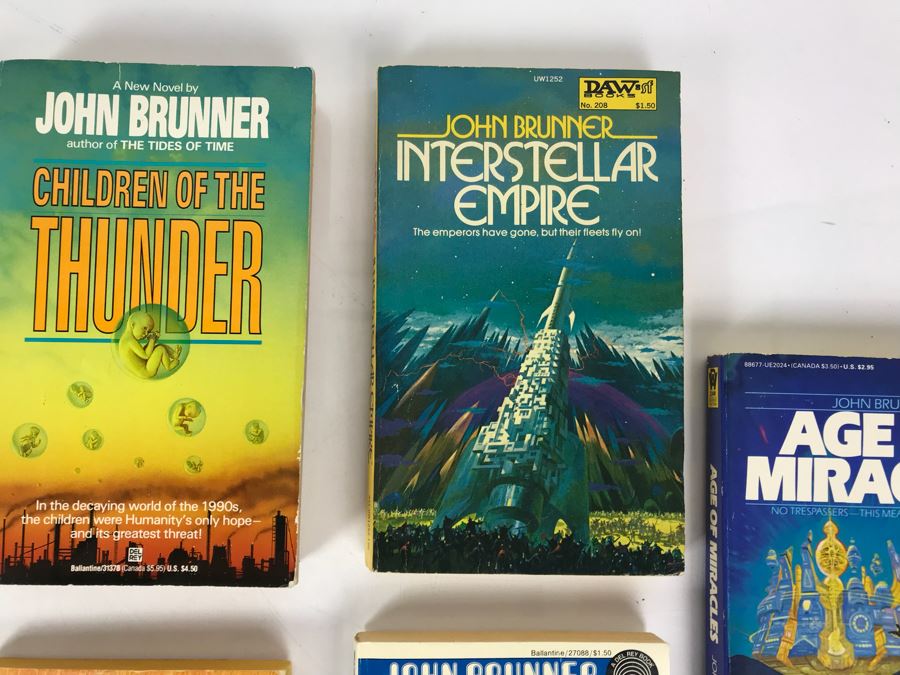 (11) Paperback Books By John Brunner [Photo 4]
