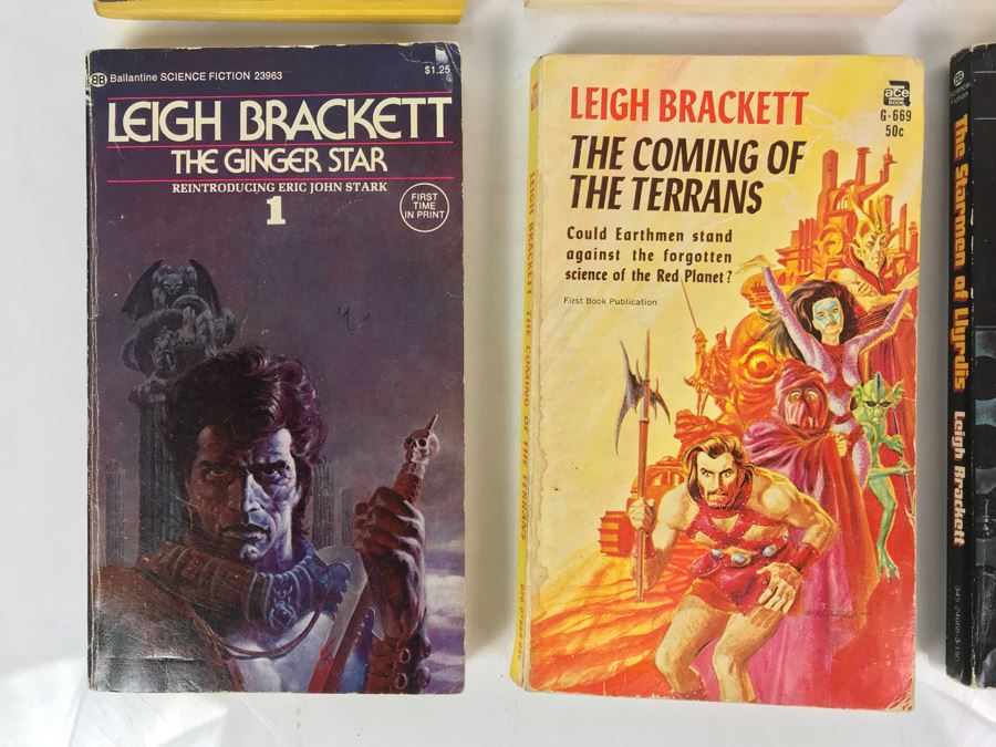 (7) Paperback Books By Leigh Brackett [Photo 3]