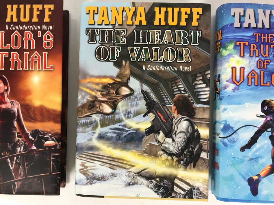 (3) First Printing Hardcover Books By Tanya Huff [Photo 3]