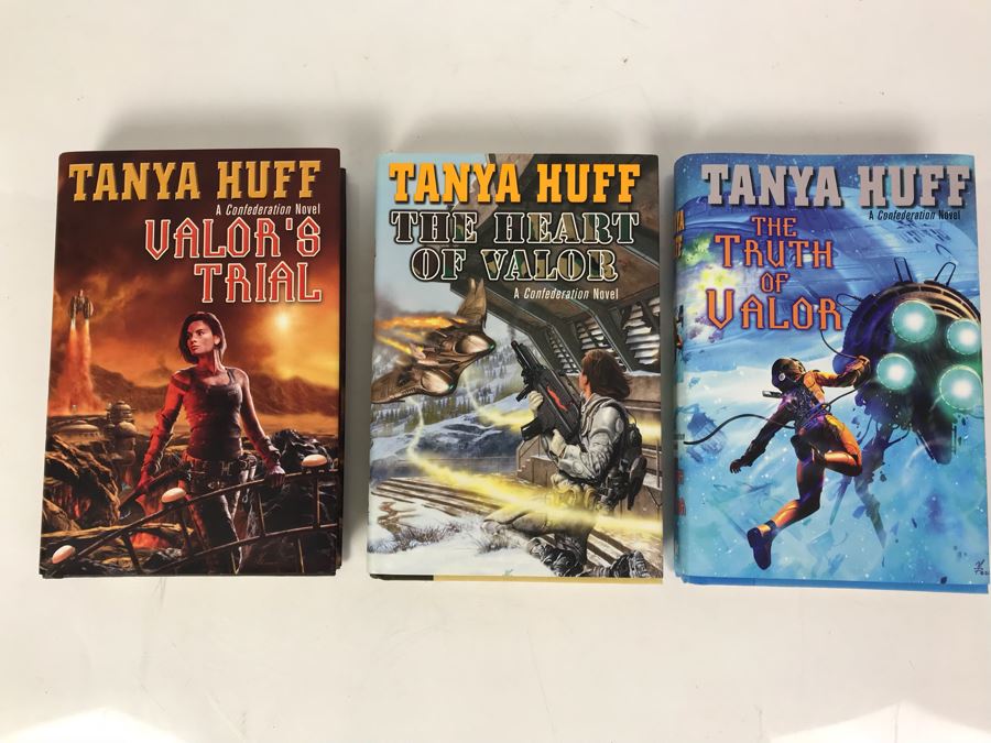(3) First Printing Hardcover Books By Tanya Huff [Photo 1]