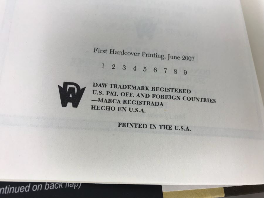 (3) First Printing Hardcover Books By Tanya Huff [Photo 6]