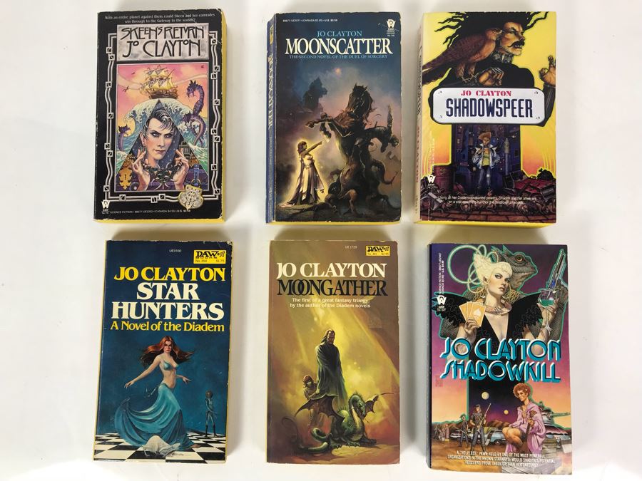 (6) Paperback Books By Jo Clayton [Photo 1]