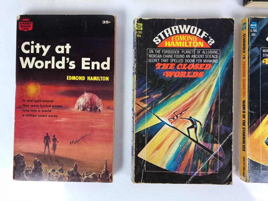 (9) Paperback Books By Edmond Hamilton [Photo 6]