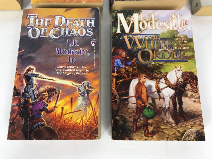 (6) Paperback Books By Roger Macbride Allen And L. E. Modesitt, Jr [Photo 2]