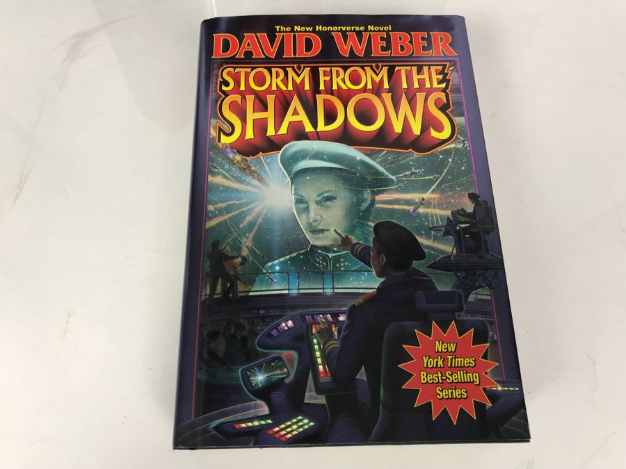 (4) First Printing Hardcover Books And (1) First Edition Hardcover Book By David Weber [Photo 3]