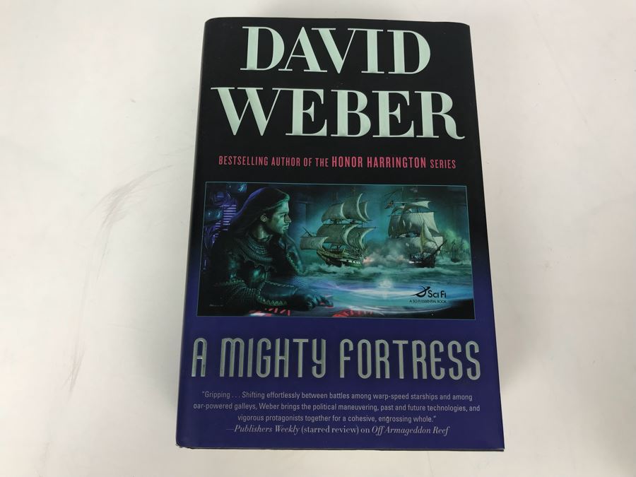(4) First Printing Hardcover Books And (1) First Edition Hardcover Book By David Weber [Photo 7]