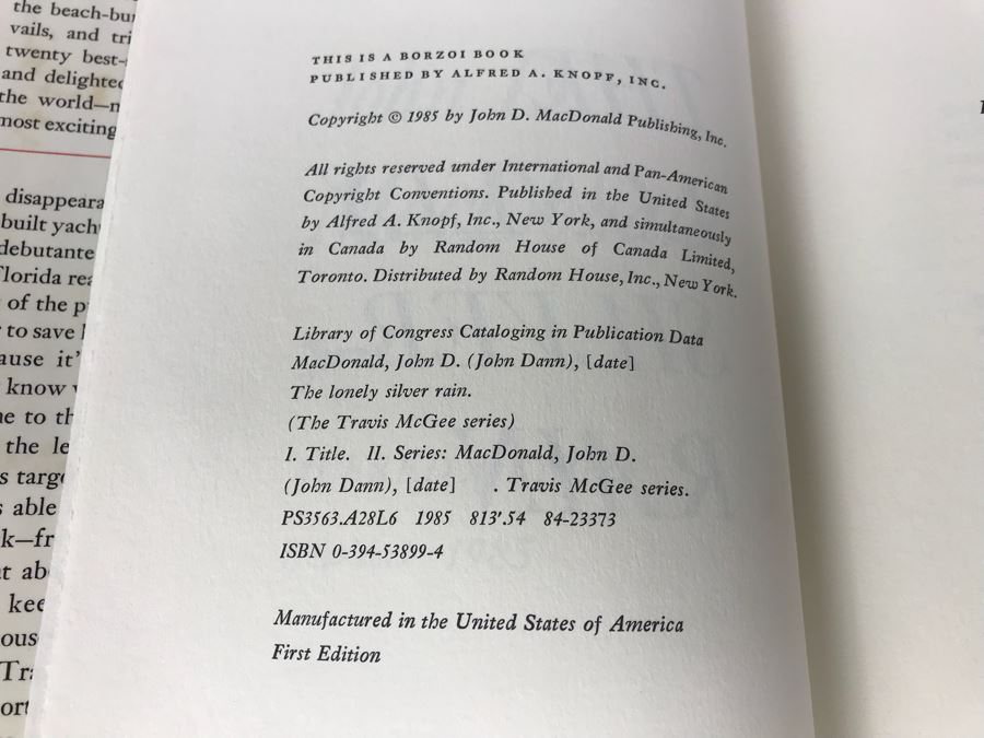 (5) First Edition Hardcover Books By John D. MacDonald [Photo 7]