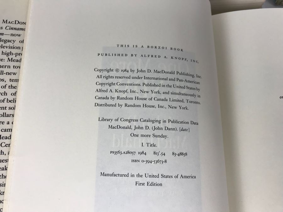 (5) First Edition Hardcover Books By John D. MacDonald [Photo 5]