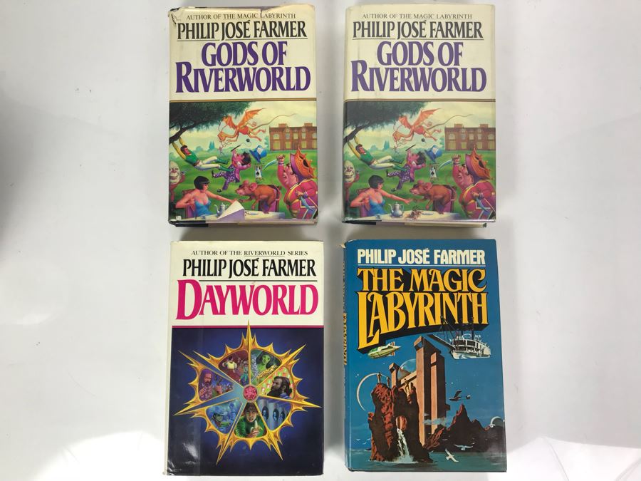 (4) Hardcover Books By Philip Jose Farmer [Photo 1]