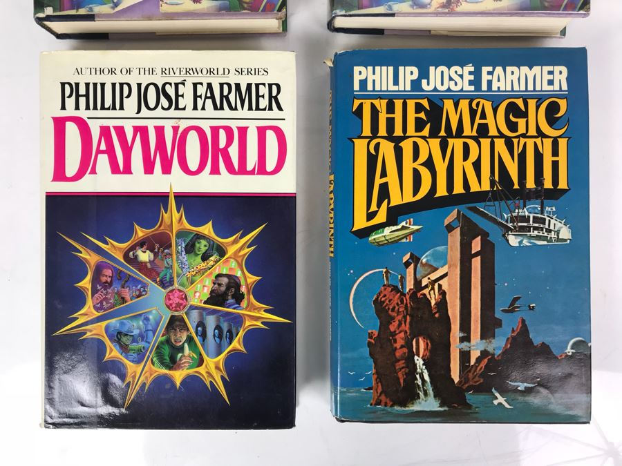 (4) Hardcover Books By Philip Jose Farmer [Photo 2]