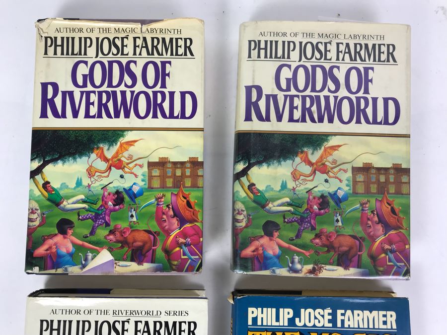 (4) Hardcover Books By Philip Jose Farmer [Photo 3]