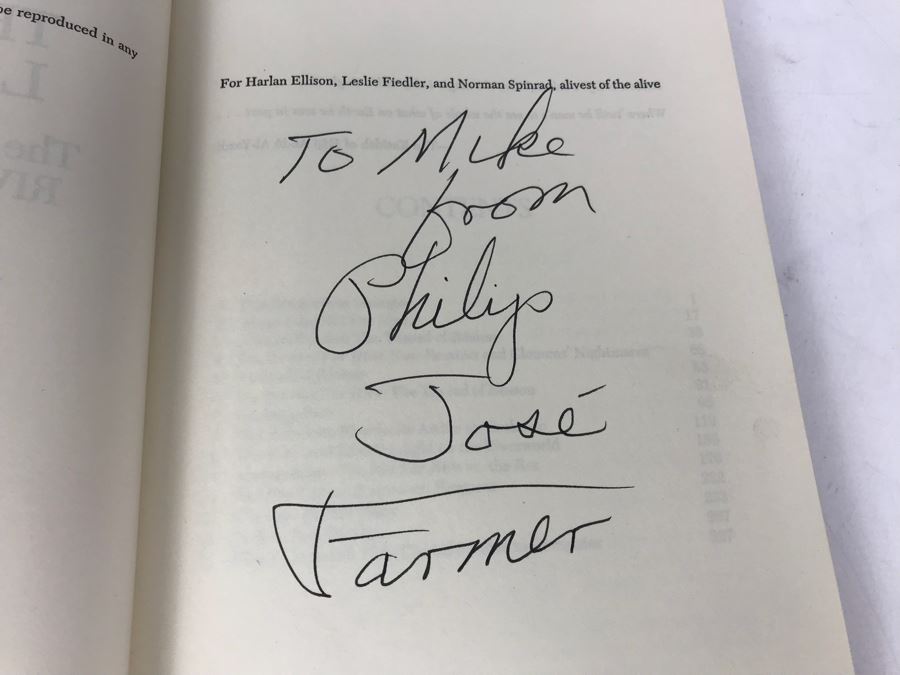 Signed First Edition Hardcover Book 'The Magic Labyrinth' By Philip Jose Farmer [Photo 7]