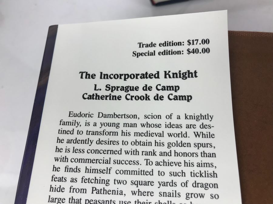 (2) First Edition Hardcover Books And (4) Paperback Books By L. Sprague De Camp [Photo 5]