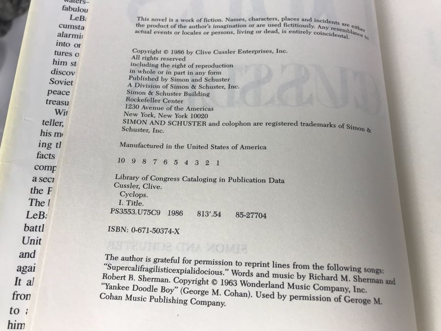 (4) Hardcover And (4) Paperback Books By Clive Cussler [Photo 9]