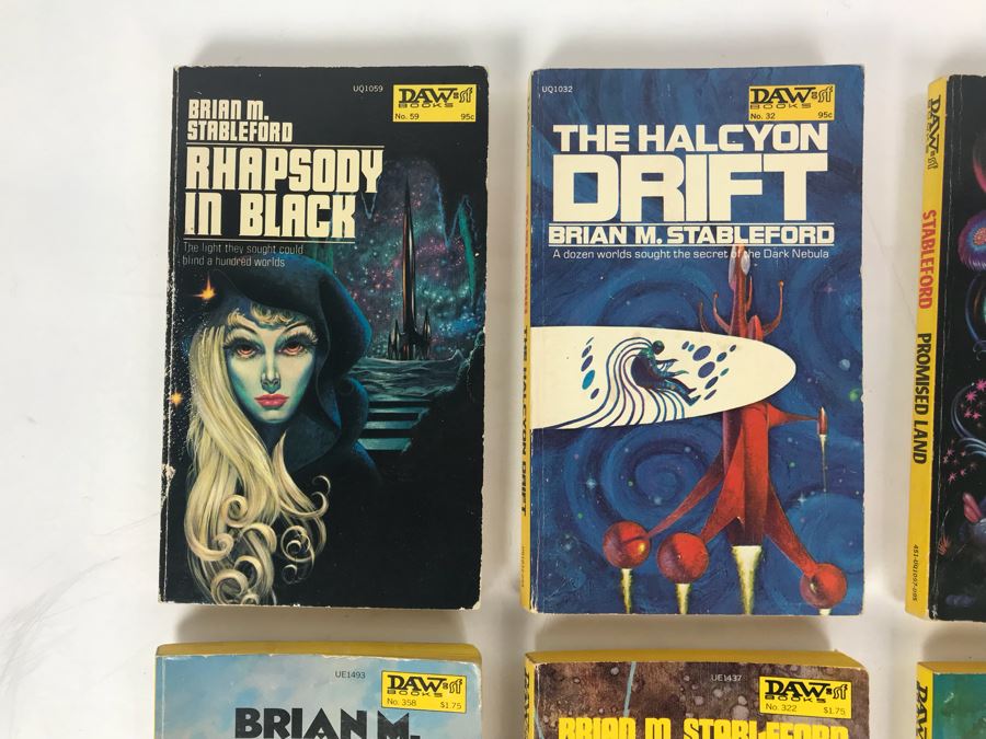 (8) Paperback Books By Brian M. Stableford [Photo 2]