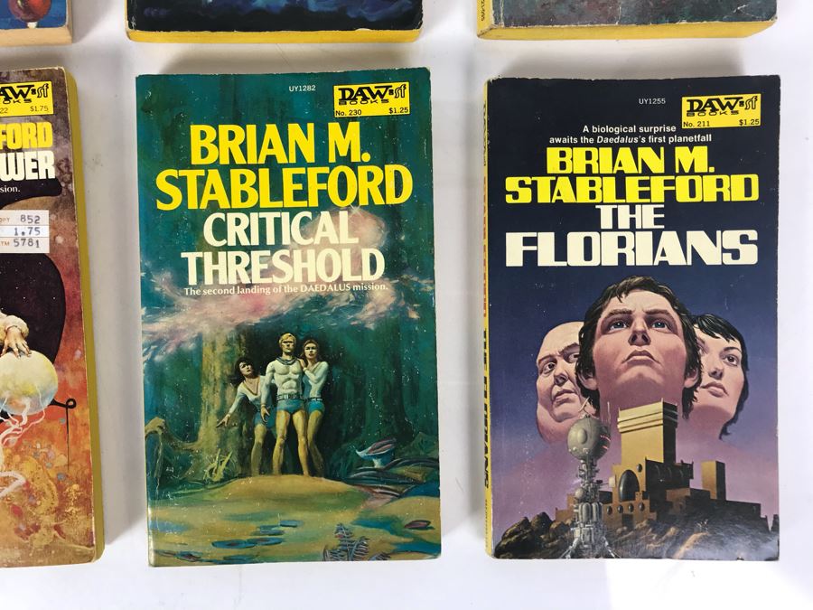 (8) Paperback Books By Brian M. Stableford [Photo 4]