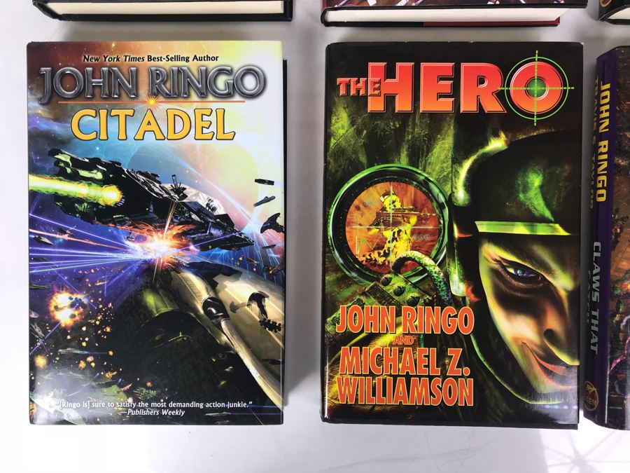 (6) First Printing Hardcover Books (One Is Signed) By John Ringo [Photo 4]