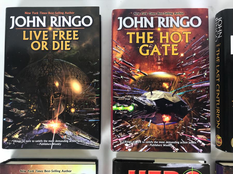 (6) First Printing Hardcover Books (One Is Signed) By John Ringo [Photo 2]