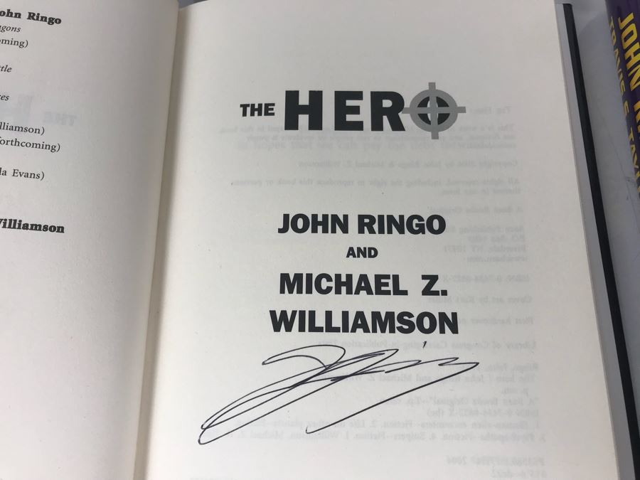 (6) First Printing Hardcover Books (One Is Signed) By John Ringo [Photo 6]