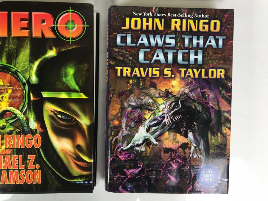 (6) First Printing Hardcover Books (One Is Signed) By John Ringo [Photo 5]