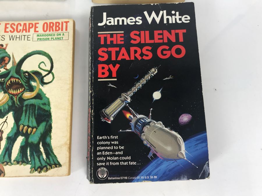 First Edition Hardcover Book And (6) Paperback Books By James White [Photo 5]