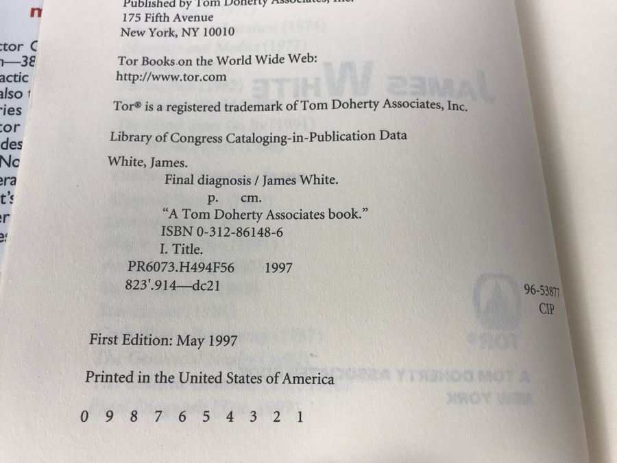 First Edition Hardcover Book And (6) Paperback Books By James White [Photo 3]