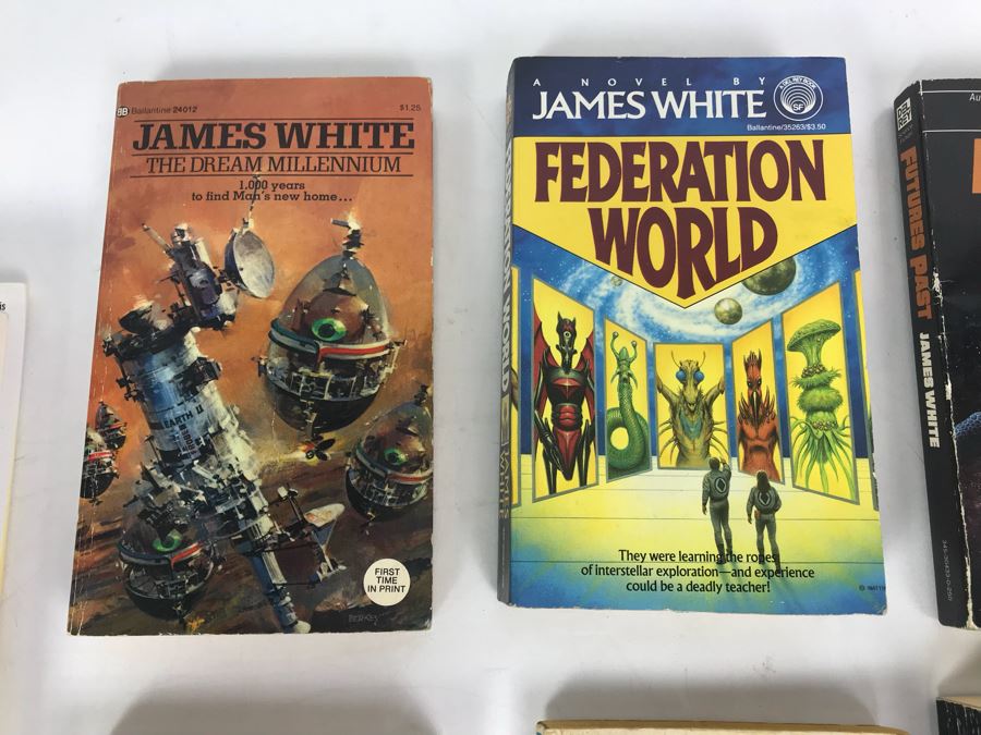 First Edition Hardcover Book And (6) Paperback Books By James White [Photo 6]