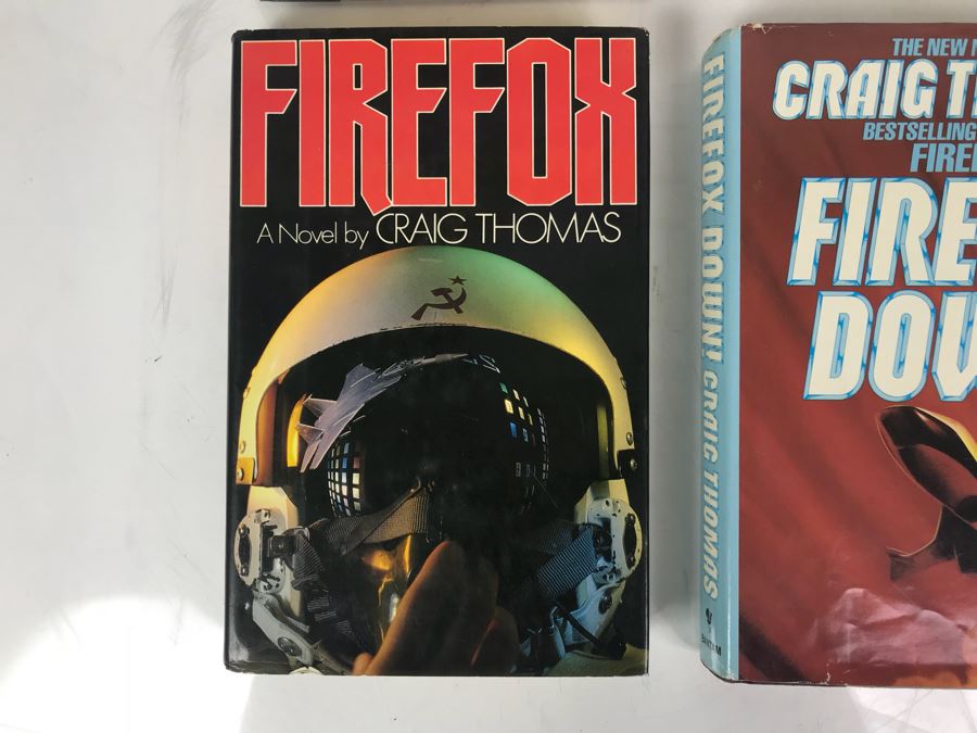 (3) First Edition Hardcover Books And (1) Paperback Book By Craig Thomas [Photo 2]