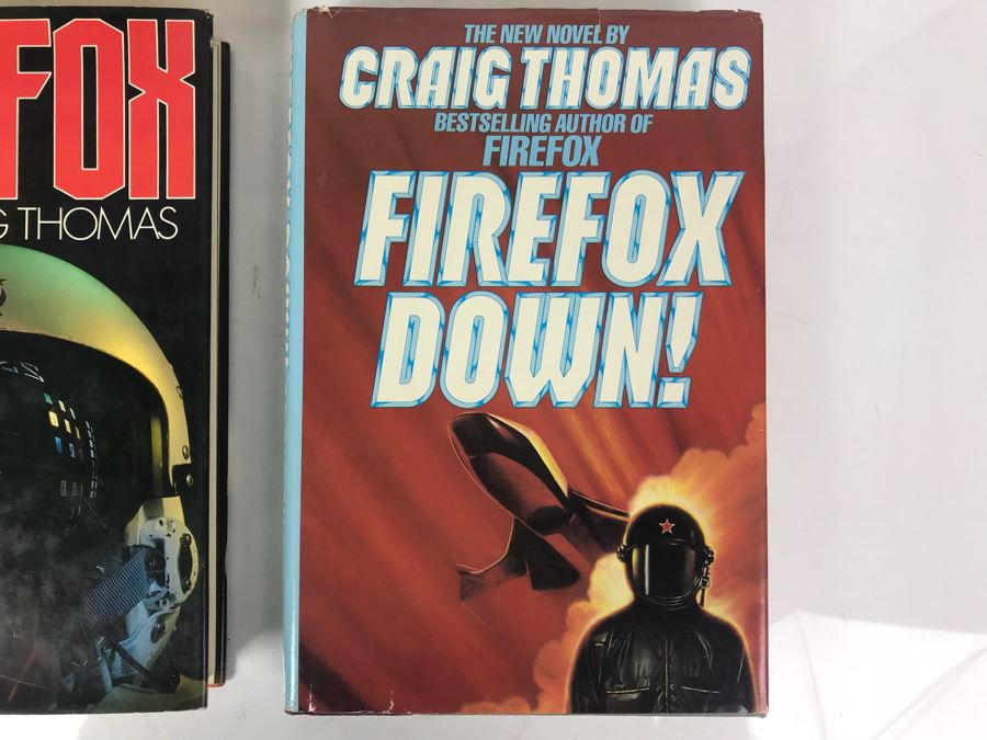 (3) First Edition Hardcover Books And (1) Paperback Book By Craig Thomas [Photo 3]