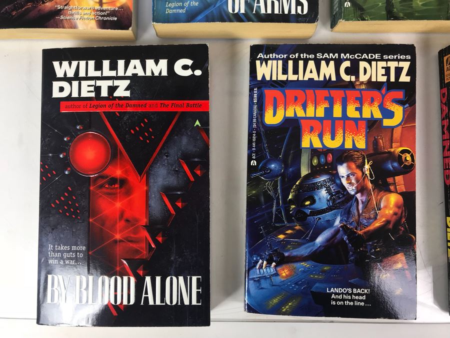(14) Paperback Books By William C. Dietz [Photo 8]
