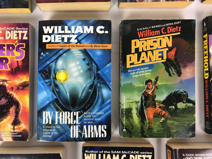 (14) Paperback Books By William C. Dietz [Photo 6]