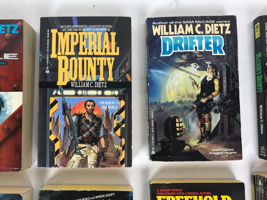 (14) Paperback Books By William C. Dietz [Photo 3]