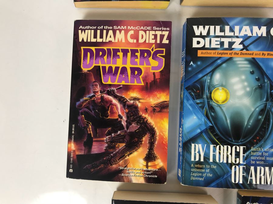 (14) Paperback Books By William C. Dietz [Photo 7]