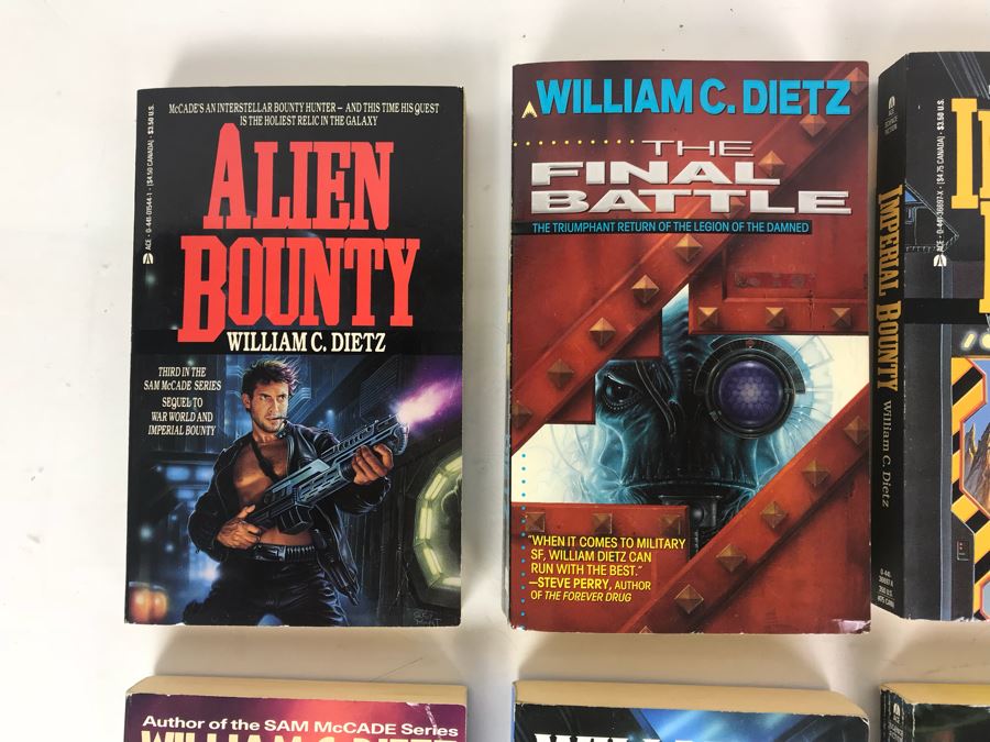 (14) Paperback Books By William C. Dietz [Photo 2]