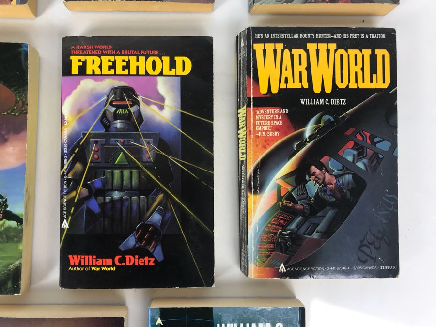 (14) Paperback Books By William C. Dietz [Photo 5]
