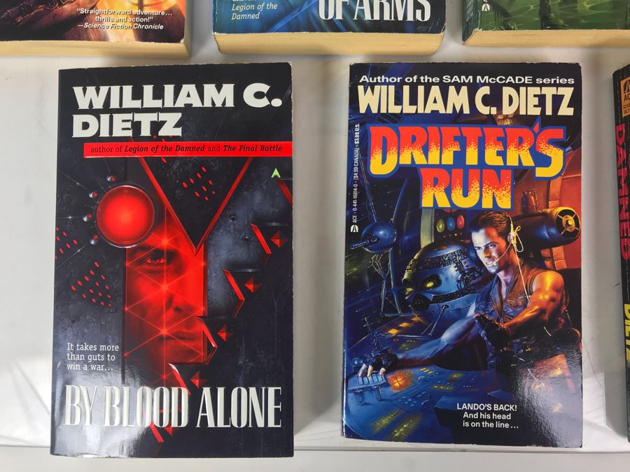 (14) Paperback Books By William C. Dietz [Photo 9]
